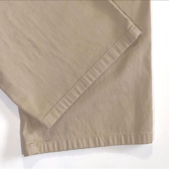 Duck Head Stretch Chino Pants Women 6 Cream Mid-Rise - Picture 3 of 7